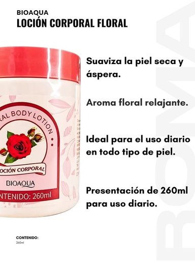 PACK 3 LOCIÓN CORPORAL FLORAL BIOAQUA 780ML - 2