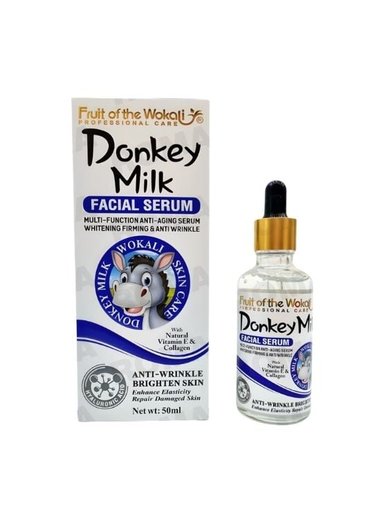 SERUM FACIAL DONKEY MILK 50ML WOKALI - 1