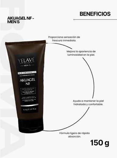 AKUAGEL NF MEN`S 150G YELAVÉ - 2