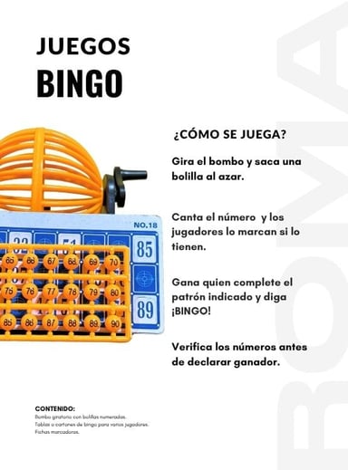 BINGO LOTTO FAMILIAR – JUEGO DE MESA - 3