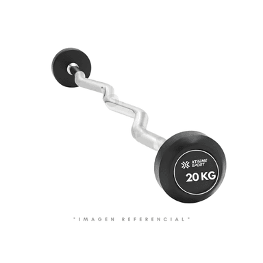 BARRA Z CON PESO FIJO DE 20 KG - 1