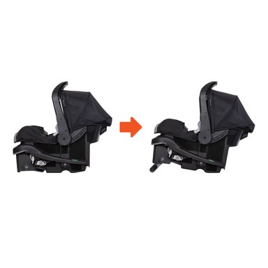 COCHE TRAVEL SYSTEM EZ RIDE PLUS CARBON BLACK HASTA 22 KG - 6