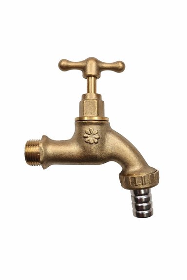 CAÑO GRIFO JARDIN Y LAVANDERIA BRONCE PESADO ITALGRIF