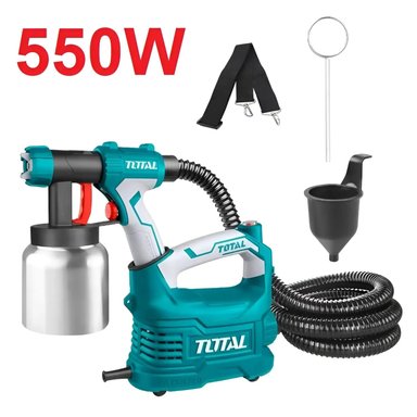PISTOLA PARA PINTAR ELECTRICA 550W INDUSTRIAL EMBASE DE METAL TOTAL TSGLI20042 - 2
