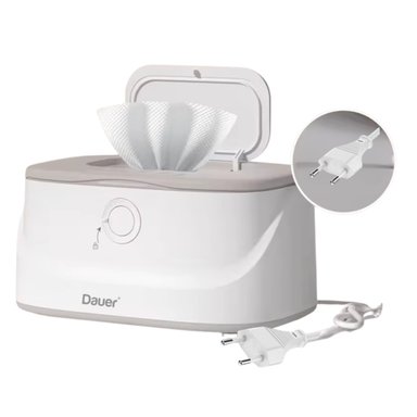 CALENTADOR DE TOALLITAS HUMEDAS DAUER PARA BEBE CON LUZ NOCTURNA - 4