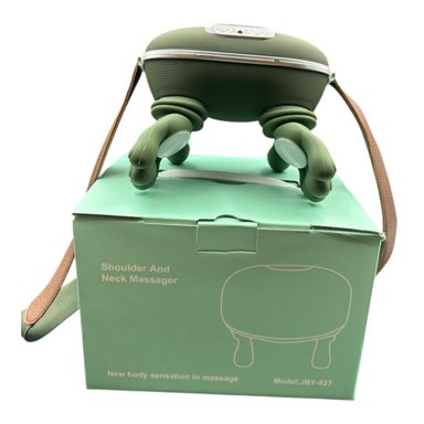 MASAJEADOR DE MANITOS PARA EL CUELLO, HOMBROS Y ESPALDA CON CALOR