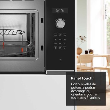 MICROONDAS EMPOTRABLE BOSCH 25 L BEL554MS0V - 3