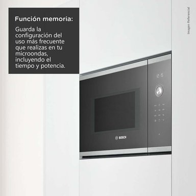 MICROONDAS EMPOTRABLE BOSCH 25 L BEL554MS0V - 5
