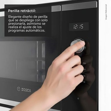 MICROONDAS EMPOTRABLE BOSCH 25 L BEL554MS0V - 6