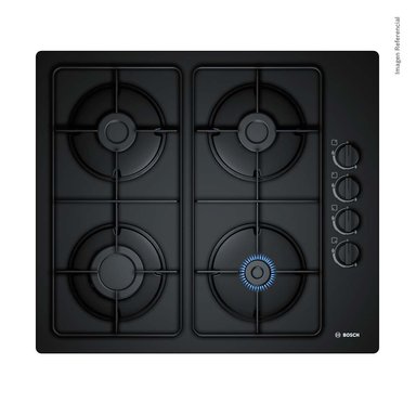 ENCIMERA EMPOTRABLE A GAS BOSCH 4 QUEMADORES POP6B6B80