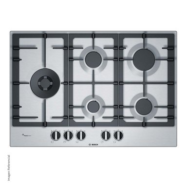ENCIMERA EMPOTRABLE A GAS BOSCH 5 QUEMADORES PCS7A5B90