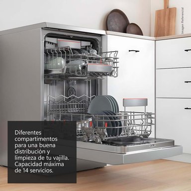 LAVAVAJILLAS BOSCH SMS4EMI06E INOX - 2