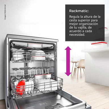 LAVAVAJILLAS BOSCH SMS4EMI06E INOX - 5