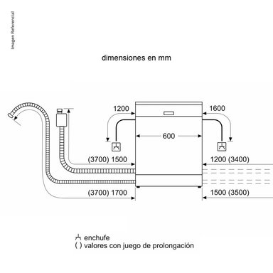 LAVAVAJILLAS BOSCH SMS4EMI06E INOX - 9