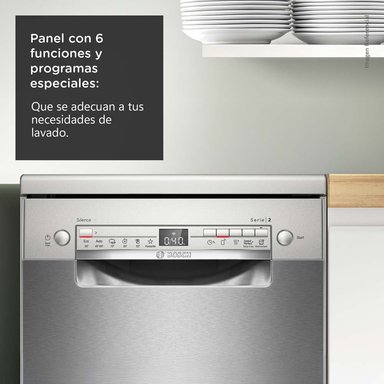 LAVAVAJILLAS BOSCH SPS2HKI58E INOX - 4