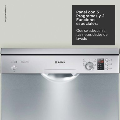 LAVAVAJILLAS BOSCH SMS25AI05E INOX - 3