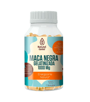 SUPLEMENTO NATURAL CENTER CÁPSULAS BLANDAS MACA NEGRA GELATINIZADA 1000 MG