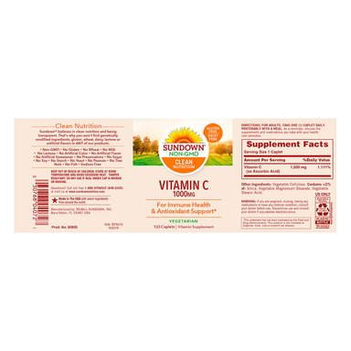 VITAMINA VITAMINA SUNDOWN NATURALS C 1000 - 2