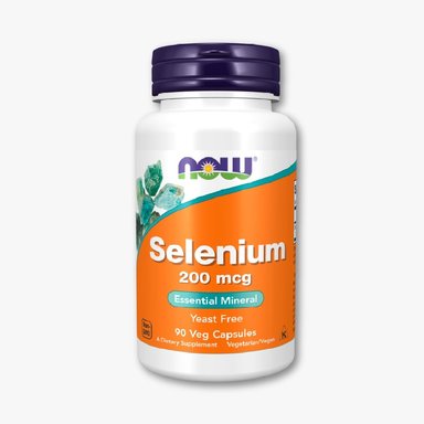 SUPLEMENTOS NOW FOODS 90 CAPSULAS SELENIUM 200MCG