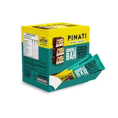 PINATI DOUBLE BAR COCO - PACK 32 UDS.