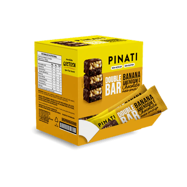 PINATI DOUBLE BAR BANANA - PACK 32 UDS.