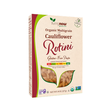 CAULIFLOWER Y MULTIGRAIN ROTINI - PASTA ORGÁNICA SIN GLUTEN - 1