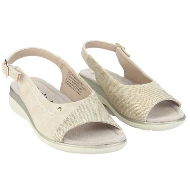 SANDALIAS CHALADA MUJER FLORO-5 BEIGE - 3