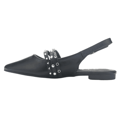 BALLERINA CHALADA MUJER MARIS-6 NEGRO CASUAL - 2