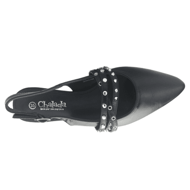 BALLERINA CHALADA MUJER MARIS-6 NEGRO CASUAL - 3