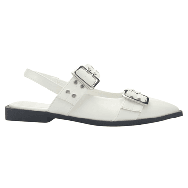 BALLERINA MUJER CHALADA SLIK-21 BLANCO CASUAL - 1