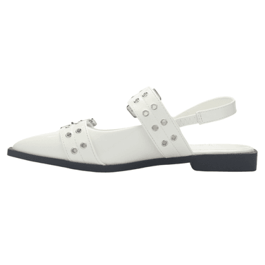 BALLERINA MUJER CHALADA SLIK-21 BLANCO CASUAL - 2