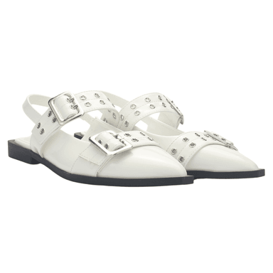 BALLERINA MUJER CHALADA SLIK-21 BLANCO CASUAL - 3