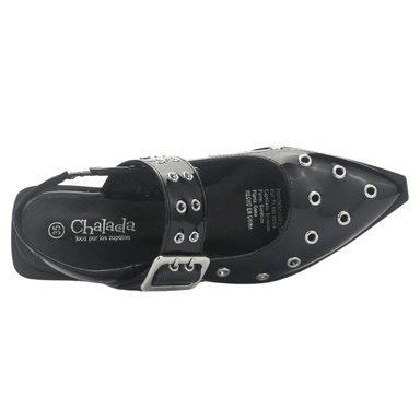 BALLERINA MUJER CHALADA SLIK-20 NEGRO CASUAL - 3
