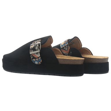 ZAPATO DE MUJER NEGRO CASUAL CHALADA RISCO-3 - 1
