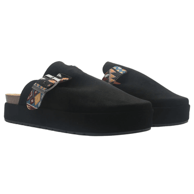 ZAPATO DE MUJER NEGRO CASUAL CHALADA RISCO-3 - 2