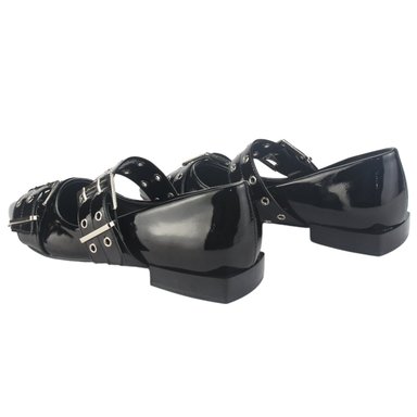 BALLERINA CHALADA MUJER SLIK-2 NEGRO CASUAL - 4