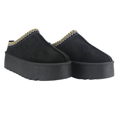 PANTUFLA CHALADA MUJER PINGUIH-3 NEGRO COMFORT - 5
