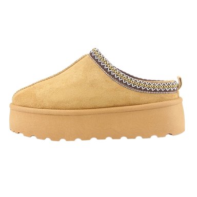 PANTUFLA CHALADA MUJER PINGUIH-3 TOSTADO COMFORT - 2