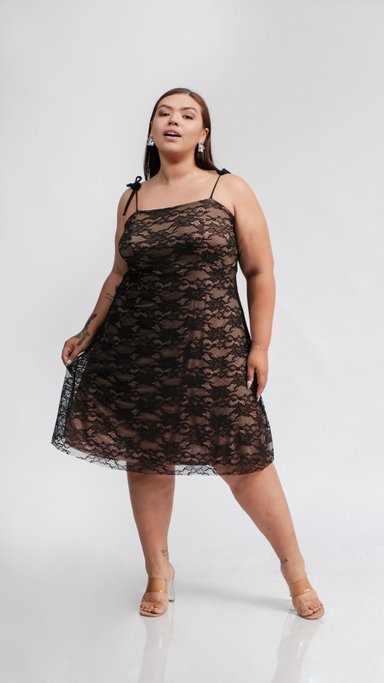 VESTIDO DE ENCAJE ELEGANTE KAREN - MISS LADY - 2