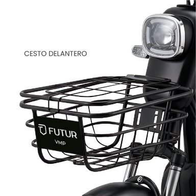 BICIMOTO ELÉCTRICA OXEN DE LITIO, 25KMH, 35KM, 350W BLANCO - 6