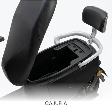 MOTO ELÉCTRICA TERA DE LITIO, 50KMH, 70KM, 800W NEGRO - 6