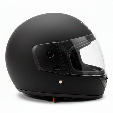 CASCO MOTO FUTUR CLASSIC NEGRO - 3