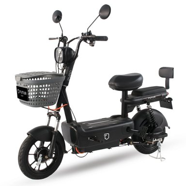 BICIMOTO ELECTRIC FUTUR ZYRO NEGRO MATE - 2