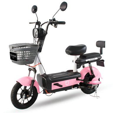 BICIMOTO ELECTRICA FUTUR ZYRO ROSADO MATE - 2