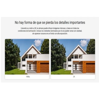 CÁMARA SEGURIDAD EZVIZ H3 2K 3MP WIFI INALÁMBRICA EXTERIOR - 4