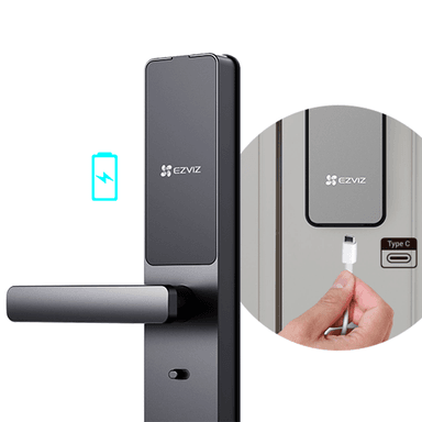 CERRADURA INTELIGENTE EZVIZ CS-DL05 CON HUELLA DACTILAR - 2