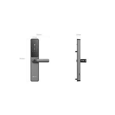CERRADURA INTELIGENTE EZVIZ CS-DL05 CON HUELLA DACTILAR - 3
