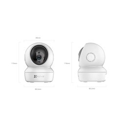 CÁMARA DE SEGURIDAD WIFI H6C FULL HD + SOPORTE DE MONTAJE PARA INTERIORES EZVIZ - 3