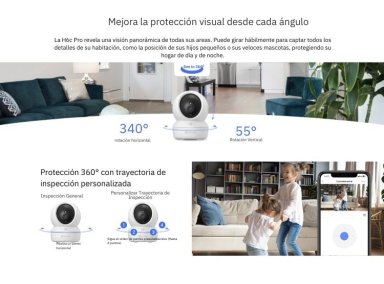 CÁMARA DE SEGURIDAD WIFI H6C FULL HD + SOPORTE DE MONTAJE PARA INTERIORES EZVIZ - 5