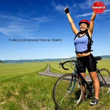 CABLE CANDADO DE BLOQUEO DE BICICLETA NEGRO CON COMBINACIÓN DE 4 DÍGITOS - 2